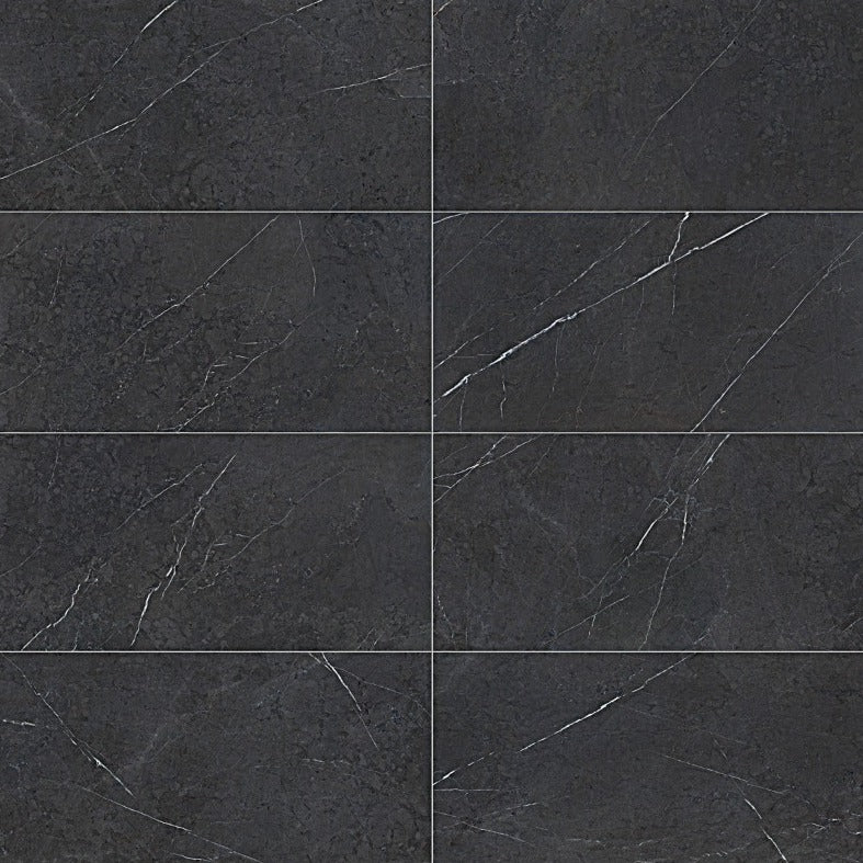 Arte Marmo Black Polished 30x60cm lattia- ja seinälaatta - Image 4