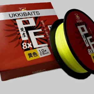 Eräjorma® polyeteenikuitu-siima 0,16mm 100m, keltainen